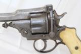 Belgian WEBLEY-PRYSE Revolver with BONE GRIPS - 3 of 14