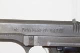 LATE WWII NAZI German fnh CZ vz. 27 Pistol .32 ACP - 6 of 14