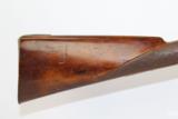 BELGIAN Antique DOUBLE BARREL Percussion Shotgun - 3 of 23