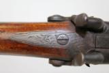 BELGIAN Antique DOUBLE BARREL Percussion Shotgun - 10 of 23