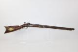 “J. CULVER” Marked Half Stock AMERICAN Long Rifle - 2 of 21