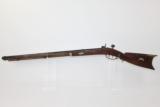 “J. CULVER” Marked Half Stock AMERICAN Long Rifle - 17 of 21