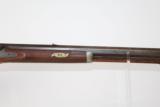 “J. CULVER” Marked Half Stock AMERICAN Long Rifle - 5 of 21