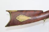 “J. CULVER” Marked Half Stock AMERICAN Long Rifle - 3 of 21