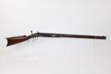 NEW YORK Style Half Stock PERCUSSION Long Rifle - 2 of 14