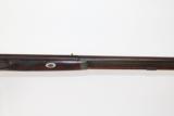 NEW YORK Style Half Stock PERCUSSION Long Rifle - 5 of 14