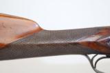 ENGRAVED Antique Belgian SxS Shotgun by “SCHEPERS” - 10 of 25