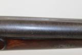 ENGRAVED Antique Belgian SxS Shotgun by “SCHEPERS” - 7 of 25