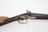 ENGRAVED Antique Belgian SxS Shotgun by “SCHEPERS” - 4 of 25