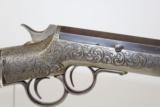 ENGRAVED Antique FRANK WESSON Two-Trigger Rifle - 8 of 19