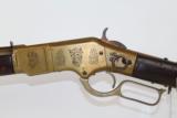 ENGRAVED Antique Winchester YELLOWBOY 1866 CARBINE - 19 of 21
