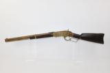 ENGRAVED Antique Winchester YELLOWBOY 1866 CARBINE - 17 of 21