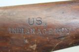 "US INDIAN POLICE/INDIAN AGENCY" Dated 1889 Rifle - 8 of 16