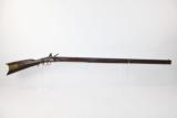 “J Jenison” Signed Full-Stock FLINTLOCK Long Rifle - 3 of 14