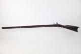 “J Jenison” Signed Full-Stock FLINTLOCK Long Rifle - 10 of 14