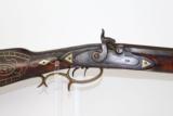 Rare JOSEPH CARPER Inlaid Southern Rifle c. 1850s - 1 of 16