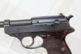 WWII Nazi GERMAN “ac 44” WALTHER P38 Pistol - 3 of 11