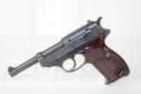 WWII Nazi GERMAN “ac 44” WALTHER P38 Pistol - 1 of 11