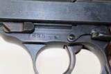 WWII Nazi GERMAN “ac 44” WALTHER P38 Pistol - 5 of 11