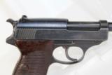 WWII Nazi GERMAN “ac 44” WALTHER P38 Pistol - 10 of 11