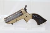 UNIQUE Antique SHARPS 4-Barrel PEPPERBOX Pistol - 1 of 12