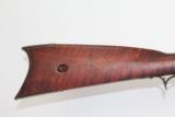 M.M. MASLIN Marked FLINTLOCK Long Rifle Circa 1825 - 3 of 12