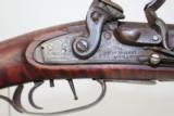 M.M. MASLIN Marked FLINTLOCK Long Rifle Circa 1825 - 7 of 12