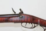 M.M. MASLIN Marked FLINTLOCK Long Rifle Circa 1825 - 10 of 12