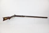 Antique JE Harder PENNSYLVANIA HALF STOCK Rifle - 2 of 14