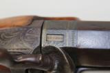 Antique CLARK Back Action Hammer Shotgun c.1860s - 9 of 17
