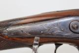 Antique CLARK Back Action Hammer Shotgun c.1860s - 7 of 17