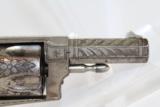 ENGRAVED Antique HOPKINS & ALLEN XL No. 4 Revolver - 10 of 10