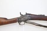 RARE US NAVY Springfield 1870 Rolling Block Rifle - 1 of 16