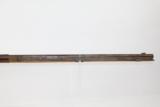 Marked Antique PENNSYLVANIA Half-Stock Long Rifle - 6 of 14