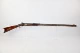 Marked Antique PENNSYLVANIA Half-Stock Long Rifle - 2 of 14