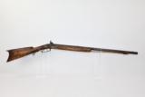 ANTIQUE Half-Stock Percussion LONG RIFLE - 2 of 13