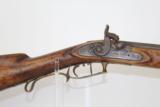 ANTIQUE Half-Stock Percussion LONG RIFLE - 1 of 13