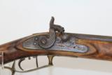 ANTIQUE Half-Stock Percussion LONG RIFLE - 4 of 13