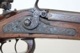 ORNATE Zimmerstutzen Parlor Rifle by STIEGELE - 15 of 23