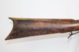 MAKER Marked ANTIQUE American Long Rifle Marked - 3 of 14