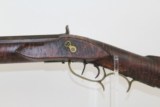ANTIQUE Full Stock Percussion LONG RIFLE - 11 of 13