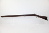 ANTIQUE Full Stock Percussion LONG RIFLE - 9 of 13