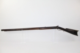 Maker Marked ANTIQUE Percussion AMERICAN LONG RIFLE - 9 of 13