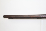 Maker Marked ANTIQUE Percussion AMERICAN LONG RIFLE - 13 of 13