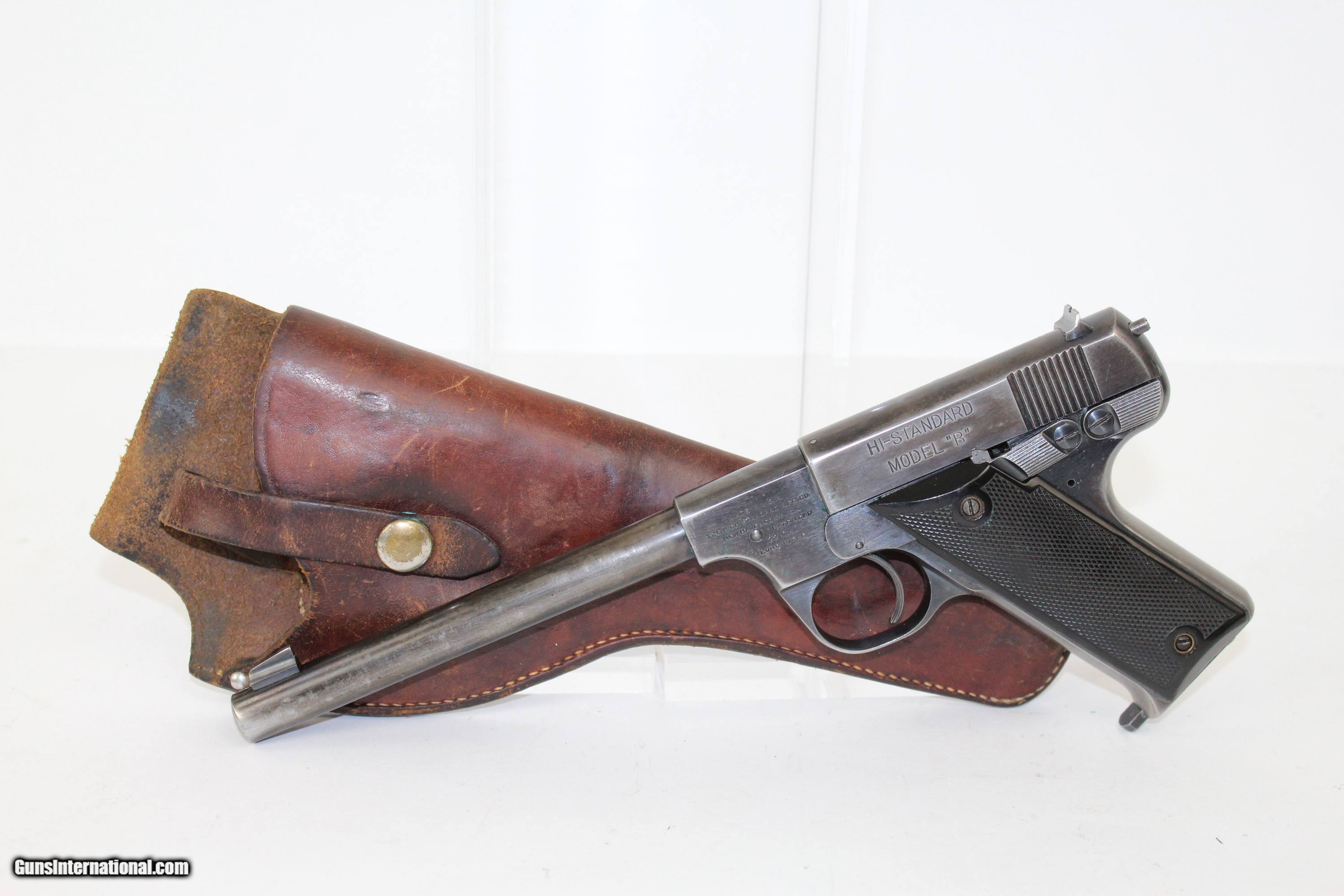 C. 1930’s HIGH STANDARD Model “B” Target Pistol