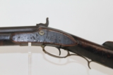Maker Marked ANTIQUE Percussion AMERICAN LONG RIFLE - 11 of 13