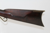 Antique OHIO “S.L. WALKER” Half-Stock Long Rifle - 12 of 16