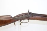 Antique “A.A.J.” Marked HEAVY BARRELED Bench Rifle - 1 of 14