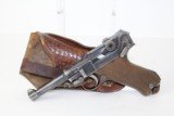 NAZI GERMAN DWM Luger 1920 Commercial Pistol - 1 of 17