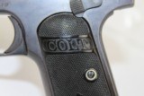 ROARING 20s Colt 1903 Hammerless Pistol MADE 1919 - 9 of 21